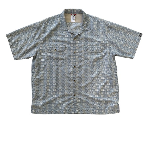 The North Face Other - The North Face‎ Button Up Short Sleeve Camp Outdoor Shirt Size XL